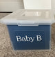 Custom Milestone/Keepsake Bin